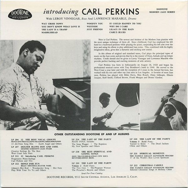 Carl Perkins (4) - Introducing... (Vinyl, LP, Album, Reissue, Remastered, Stereo) Very Good Plus (VG+) / Very Good Plus (VG+)