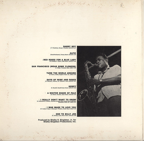 Sil Austin - Honey Sax (Vinyl, LP, Album) Very Good (VG) / Good Plus (G+)