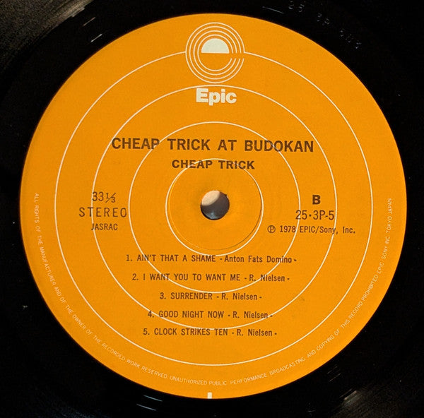Cheap Trick - Cheap Trick At Budokan = チープ・トリック at 武道館 (Vinyl, LP, ...