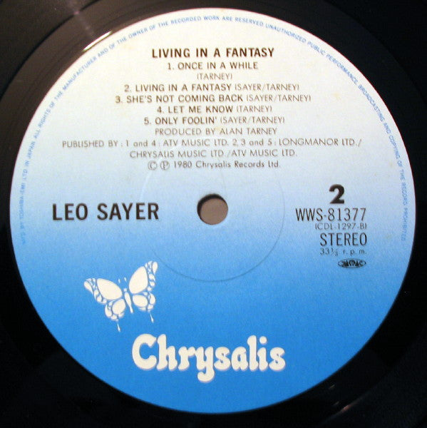 Leo Sayer - Living In A Fantasy (Vinyl, LP, Album)