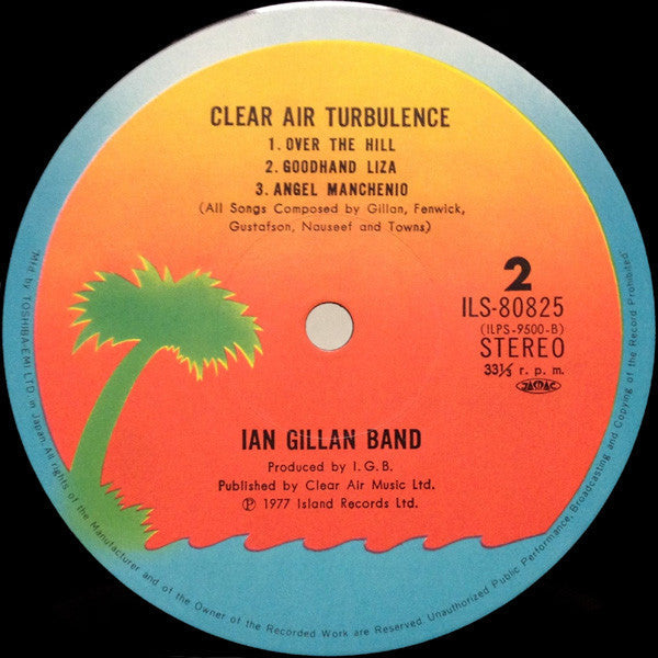 Ian Gillan Band - Clear Air Turbulence (Vinyl, LP, Album, Stereo)