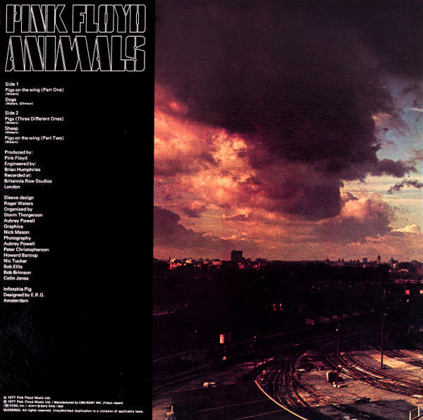 Pink Floyd - Animals = アニマルズ (Vinyl, LP, Album, Stereo)