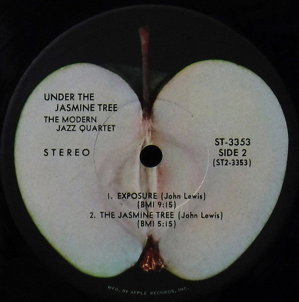 The Modern Jazz Quartet - Under The Jasmin Tree (Vinyl, LP, Stereo, Album) Good Plus (G+) / Very Good (VG)