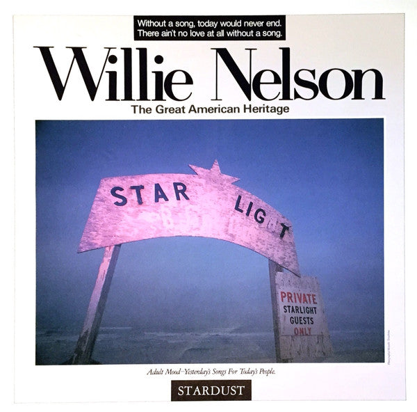 Willie Nelson - Stardust (Vinyl, LP, Album, Reissue) Near Mint (NM or M-) / Very Good Plus (VG+)