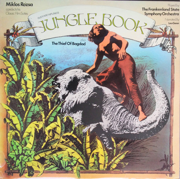 Miklós Rózsa - Rudyard Kipling's Jungle Book / The Thief Of Bagdad (Vinyl, LP, Stereo, Mono) Very Good Plus (VG+) / Very Good (VG)