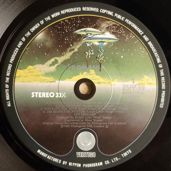 Def Leppard - Pyromania (Vinyl, LP, Album)