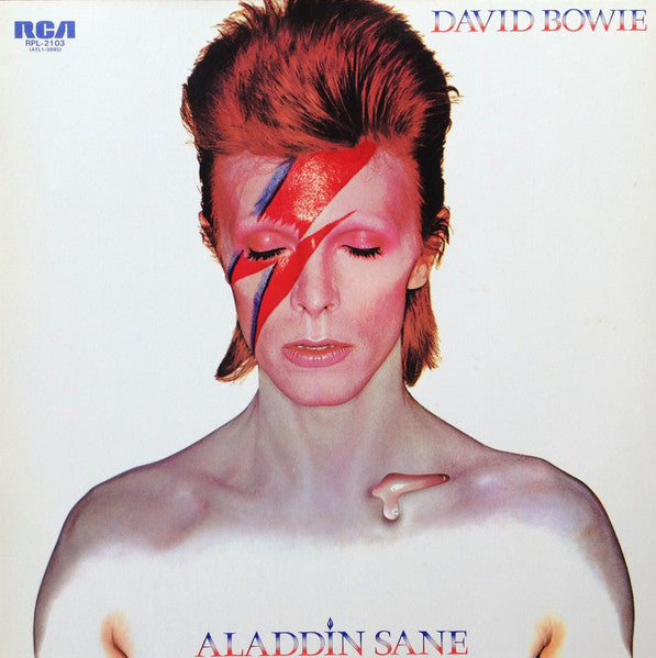 David Bowie - Aladdin Sane (Vinyl, LP, Album, Reissue, Stereo) Very Good Plus (VG+) / Very Good Plus (VG+)