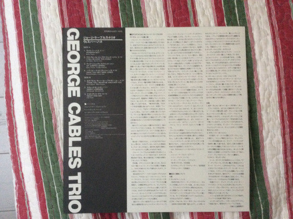 George Cables Trio - Whisper Not (Vinyl, LP, Album) Very Good Plus (VG+) / Very Good Plus (VG+)