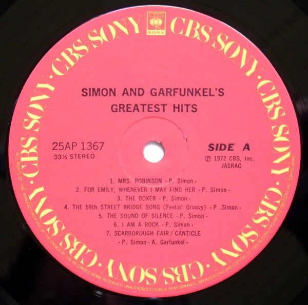 Simon & Garfunkel - Simon And Garfunkel's Greatest Hits (Vinyl, LP,...