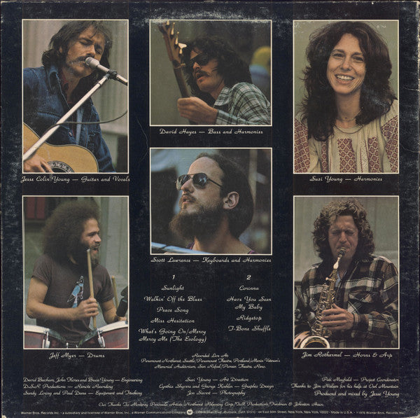 Jesse Colin Young - On The Road (Vinyl, LP, Album) Very Good (VG) / Very Good (VG)