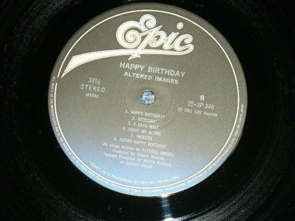 Altered Images - Happy Birthday (Vinyl, LP, Album) Very Good (VG) / Good Plus (G+)