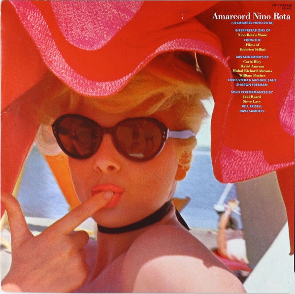 Various - Amarcord Nino Rota (Vinyl, LP, Album) Very Good (VG) / Good (G)