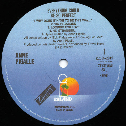 Anne Pigalle - Everything Could Be So Perfect... (Vinyl, LP, Album) Very Good Plus (VG+) / Near Mint (NM or M-)