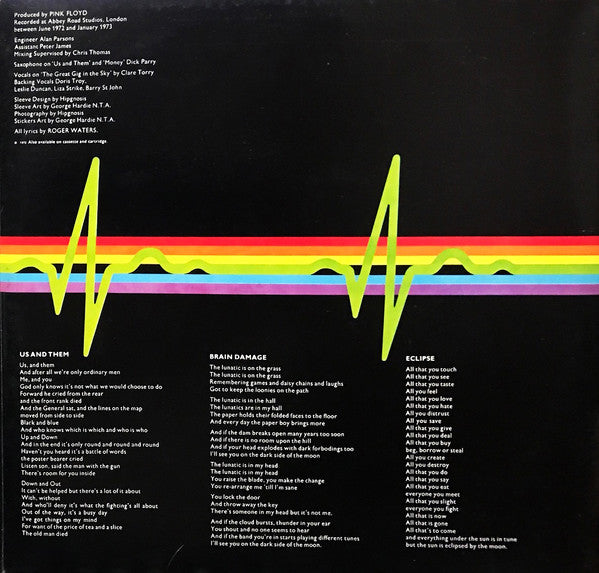 Pink Floyd - The Dark Side Of The Moon = 狂気 (Vinyl, LP, Album, Reis...