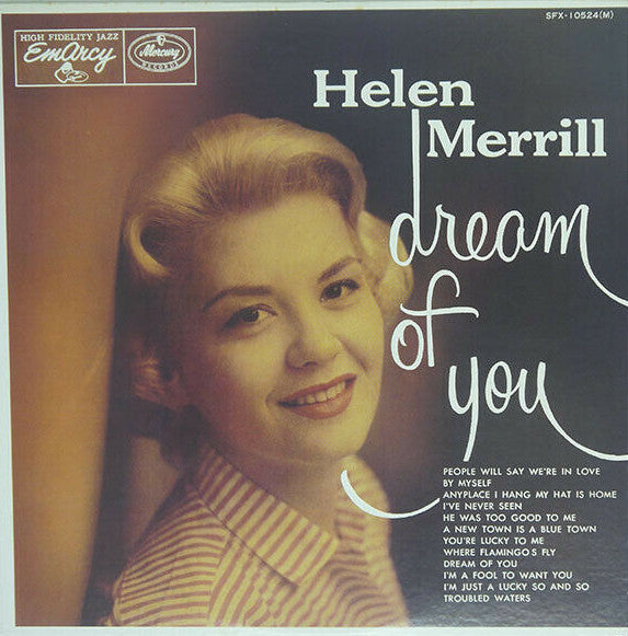 Helen Merrill - Dream Of You (Vinyl, LP, Album, Reissue, Mono) Very Good Plus (VG+) / Very Good (VG)