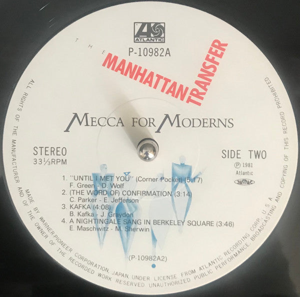 The Manhattan Transfer - Mecca For Moderns (Vinyl, LP, Album, Stereo)