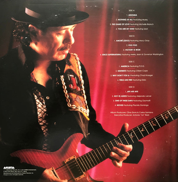 Santana - Shaman (2xVinyl, LP, Album, Stereo) Near Mint (NM or M-) / Very Good Plus (VG+)