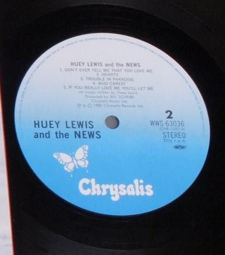 Huey Lewis & The News - Huey Lewis And The News (Vinyl, LP, Album)