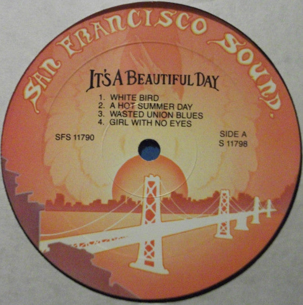 It's A Beautiful Day - It's A Beautiful Day (Vinyl, LP, Album, Reissue) Very Good (VG) / Very Good (VG)