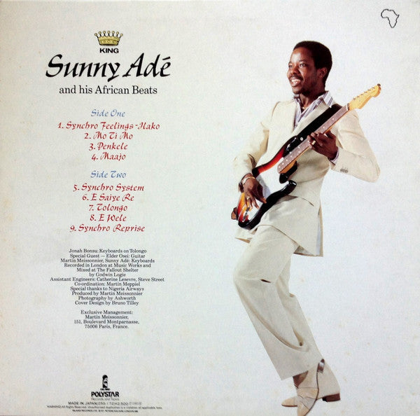 King Sunny Ade & His African Beats - Synchro System = シンクロ・システム (Vi...