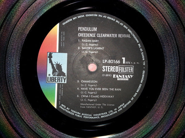 Creedence Clearwater Revival - Pendulum (Vinyl, LP, Album, Stereo)
