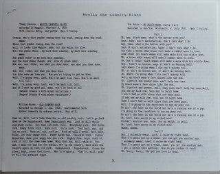 Various - Really! The Country Blues 1927-1933 (Vinyl, LP, Compilation, Reissue) Very Good (VG) / Very Good (VG)