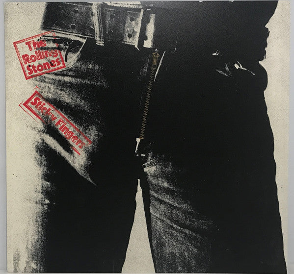 The Rolling Stones - Sticky Fingers (Vinyl, LP, Album, Limited Edition, Reissue) Very Good Plus (VG+) / Very Good (VG)
