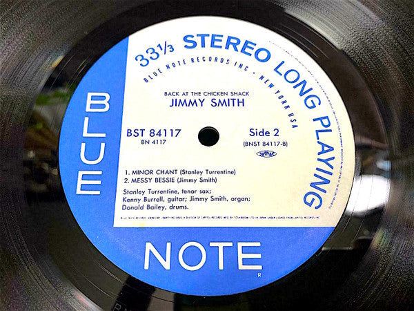 Jimmy Smith - Back At The Chicken Shack (Vinyl, LP, Album, Stereo, Reissue) Near Mint (NM or M-) / Very Good Plus (VG+)