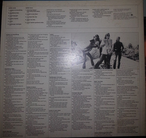 Little Feat - Little Feat (Vinyl, LP, Album, Reissue, Stereo)