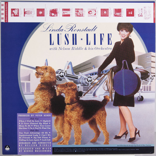 Linda Ronstadt - Lush Life (Vinyl, LP, Album) Very Good (VG) / Very Good Plus (VG+)