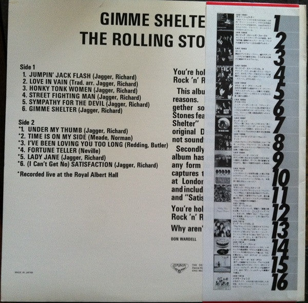 The Rolling Stones - Gimme Shelter (Vinyl, LP, Compilation, Limited...