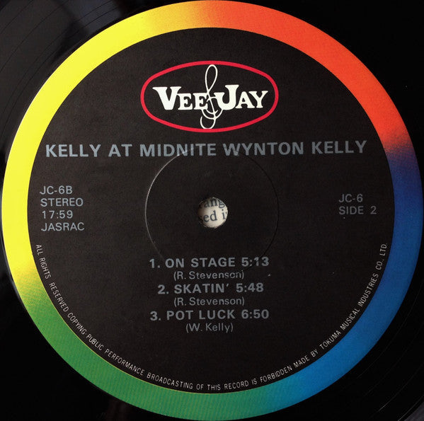 Wynton Kelly - Kelly At Midnite = ケリー・アット・ミドナイト (Vinyl, LP, Album, ...