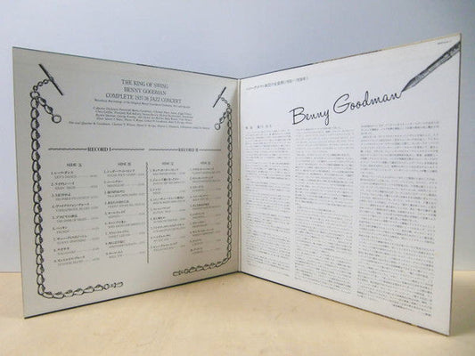 Benny Goodman - The King Of Swing - Complete 1937-38 Jazz Concert (2xVinyl, LP, Album, Reissue, Mono) Very Good Plus (VG+) / Very Good Plus (VG+)
