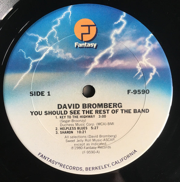 David Bromberg Band - You Should See The Rest Of The Band (Vinyl, LP, Album) Good Plus (G+) / Good Plus (G+)