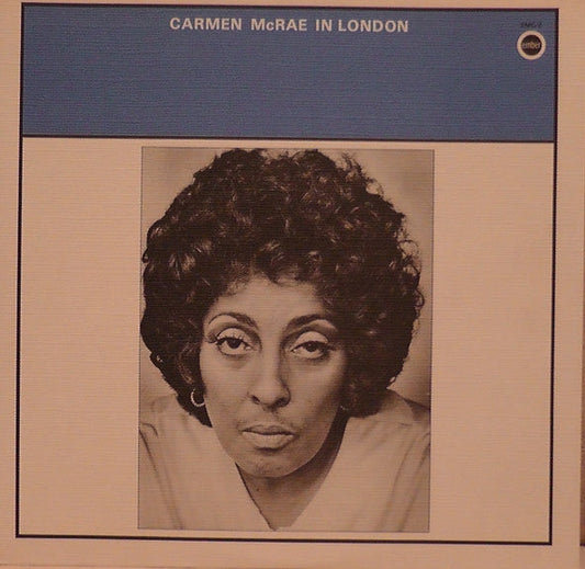 Carmen McRae - Carmen McRae In London (Vinyl, LP, Album, Reissue, Stereo) Very Good Plus (VG+) / Very Good Plus (VG+)