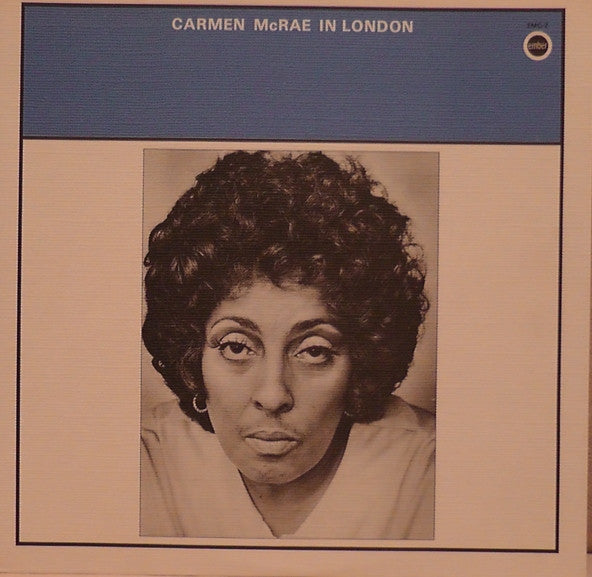 Carmen McRae - Carmen McRae In London (Vinyl, LP, Album, Reissue, Stereo) Very Good Plus (VG+) / Very Good (VG)