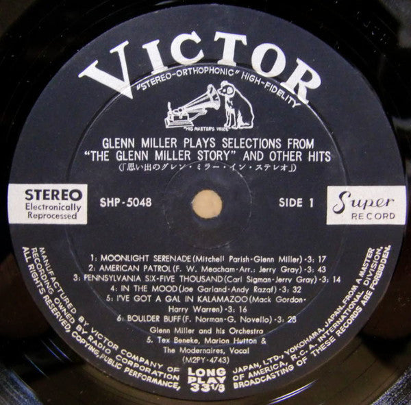 Glenn Miller And His Orchestra - Glenn Miller Plays Selections From...