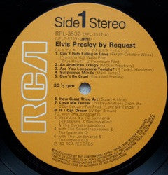 Elvis Presley - By Request (Vinyl, LP, Compilation, Stereo) Very Good Plus (VG+) / Very Good Plus (VG+)