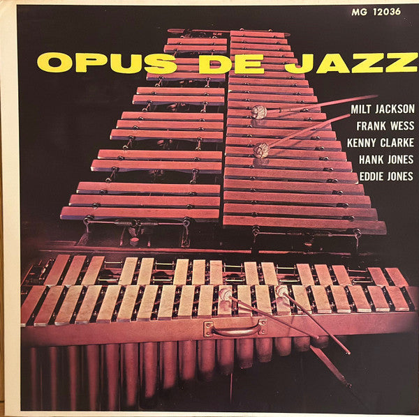 Milt Jackson - Opus De Jazz (Vinyl, LP, Album, Reissue, Mono)