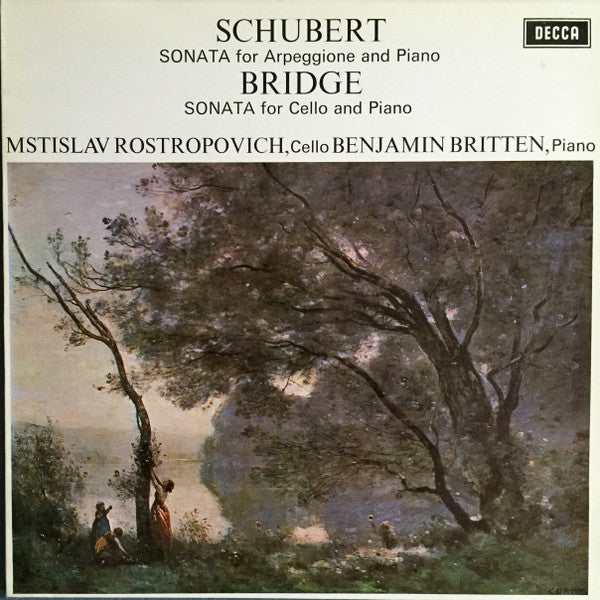 Franz Schubert - Schubert: Sonata For Arpeggione And Piano / Bridge: Sonata For Cello And Piano (Vinyl, LP, Album, Repress) Very Good (VG) / Very Good Plus (VG+)