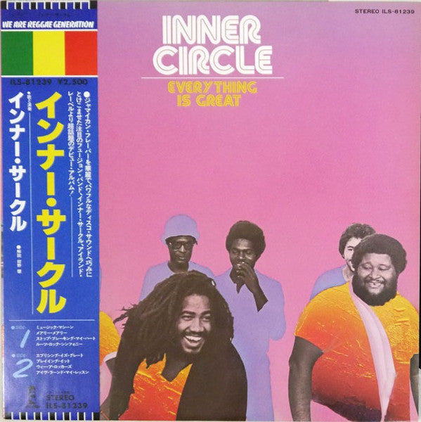 Inner Circle - Everything Is Great (Vinyl, LP, Album) Near Mint (NM or M-) / Very Good Plus (VG+)