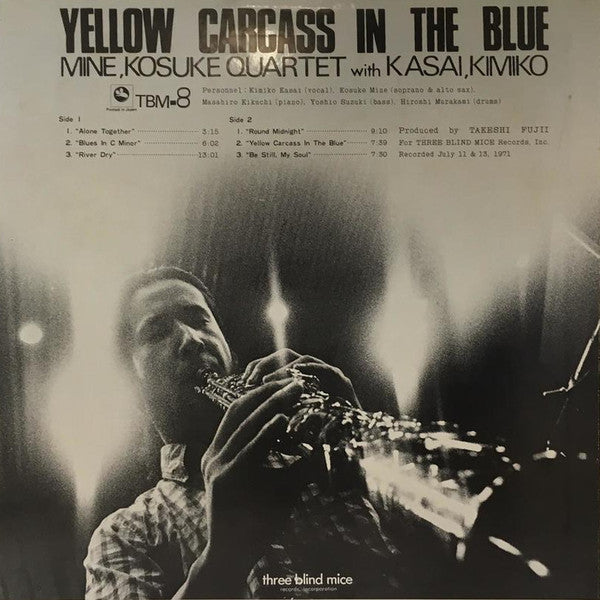 Kimiko Kasai - Yellow Carcass In The Blue (Vinyl, LP, Album)