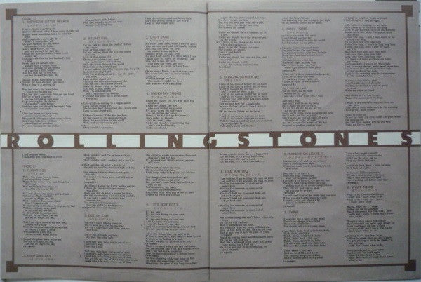 The Rolling Stones - Aftermath (Vinyl, LP, Album, Reissue, Stereo) Very Good (VG) / Good (G)