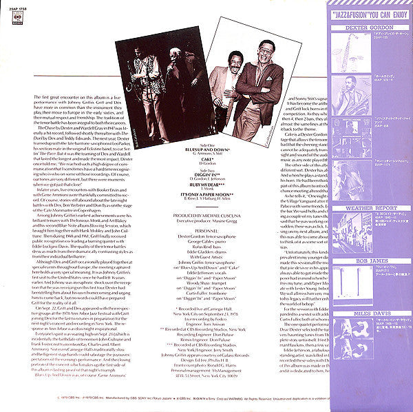 Dexter Gordon - Great Encounters (Vinyl, LP, Album) Near Mint (NM or M-) / Very Good Plus (VG+)