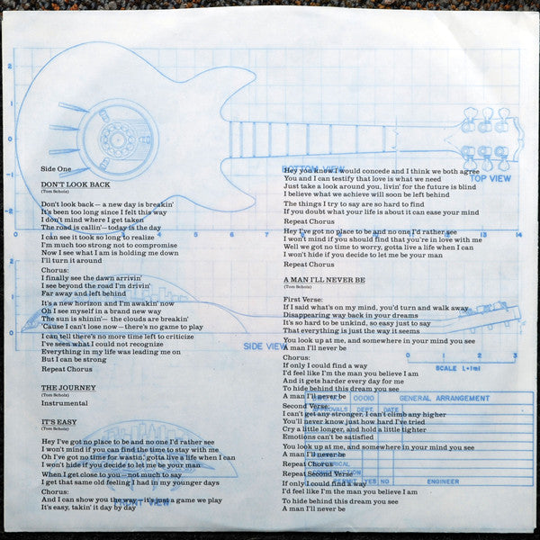 Boston - Don't Look Back (Vinyl, LP, Album, Stereo) Good Plus (G+) / Good Plus (G+)