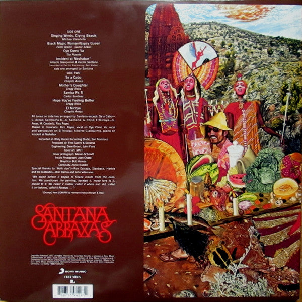 Santana - Abraxas (Vinyl, LP, Album, Reissue, Remastered) Very Good (VG) / Very Good Plus (VG+)