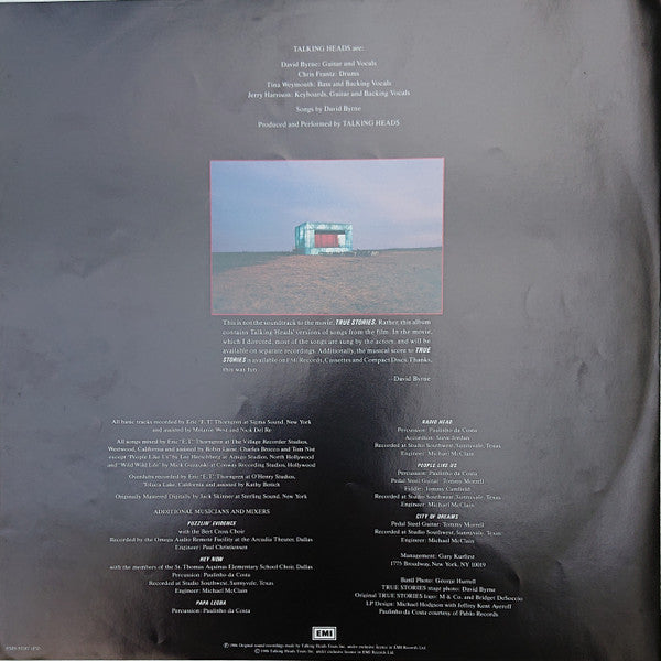 Talking Heads - True Stories (Vinyl, LP, Album)