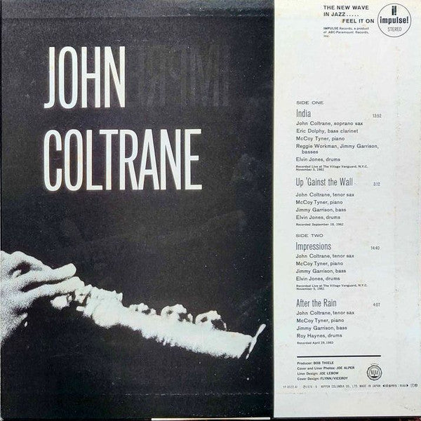 John Coltrane - Impressions (Vinyl, LP, Album, Reissue, Stereo)