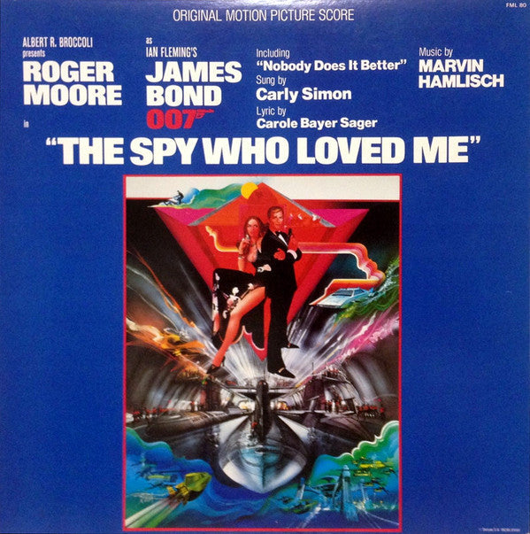 Marvin Hamlisch - The Spy Who Loved Me (Original Motion Picture Score) (Vinyl, LP, Album) Very Good Plus (VG+) / Very Good Plus (VG+)