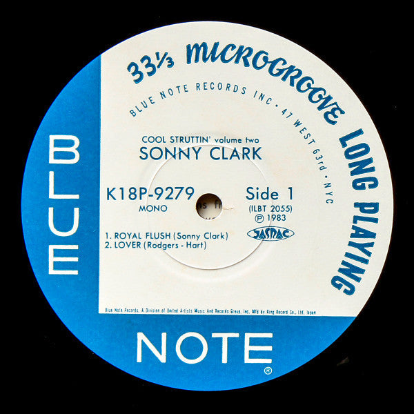 Sonny Clark - Cool Struttin' Volume 2 (Vinyl, LP, Album, Limited Edition, Reissue, Mono) Very Good Plus (VG+) / Very Good (VG)